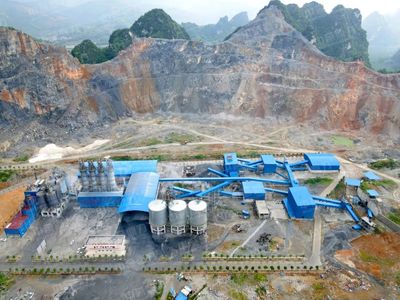充分利用石灰石礦山資源延伸產業鏈,中譽鼎力新建年產200萬噸砂石骨料生產線坐落廣西